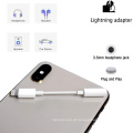 Para iluminação para adaptador de fone de ouvido de 3,5 mm Adaptador de cabo auxiliar de áudio para i Phone